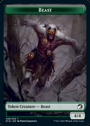Beast token | Innistrad Midnight Hunt