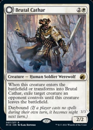 Brutal Cathar | Innistrad Midnight Hunt