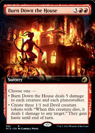 Burn Down the House | Innistrad Midnight Hunt