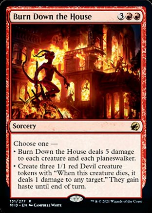 Burn Down the House | Innistrad Midnight Hunt