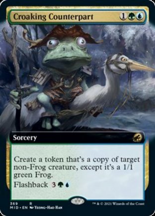 Croaking Counterpart | Innistrad Midnight Hunt