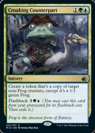 Croaking Counterpart | Innistrad Midnight Hunt