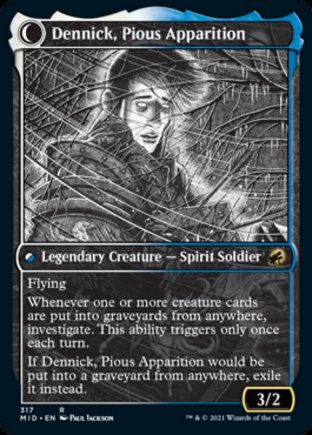 Dennick, Pious Apprentice | Innistrad Midnight Hunt