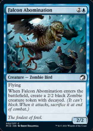 Falcon Abomination | Innistrad Midnight Hunt
