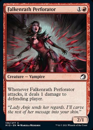 Falkenrath Perforator | Innistrad Midnight Hunt