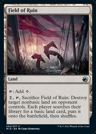 Field of Ruin | Innistrad Midnight Hunt