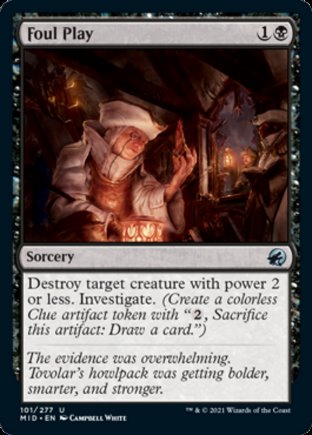 Foul Play | Innistrad Midnight Hunt