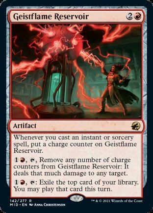 Geistflame Reservoir | Innistrad Midnight Hunt