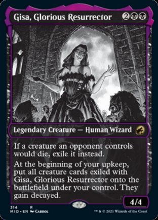 Gisa, Glorious Resurrector | Innistrad Midnight Hunt