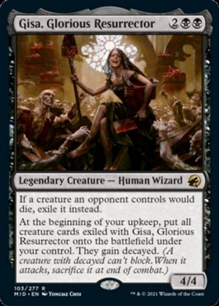 Gisa, Glorious Resurrector | Innistrad Midnight Hunt