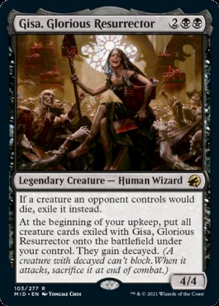 Gisa, Glorious Resurrector | Innistrad Midnight Hunt