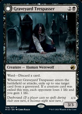 Graveyard Trespasser | Innistrad Midnight Hunt