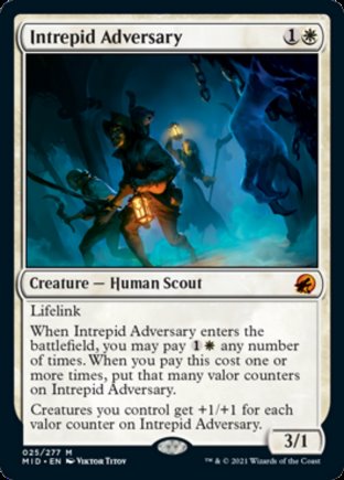 Intrepid Adversary | Innistrad Midnight Hunt