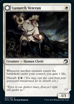 Lunarch Veteran | Innistrad Midnight Hunt