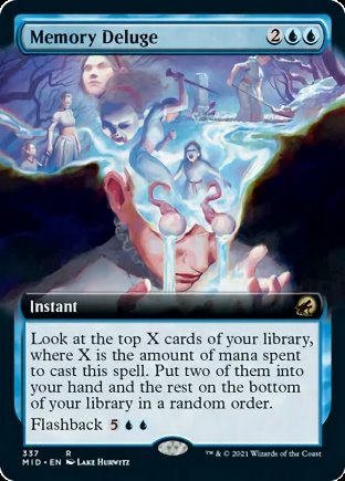 Memory Deluge | Innistrad Midnight Hunt