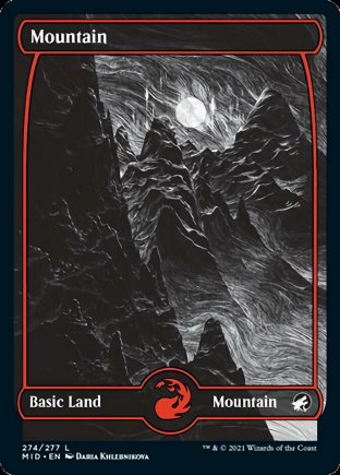 Mountain | Innistrad Midnight Hunt