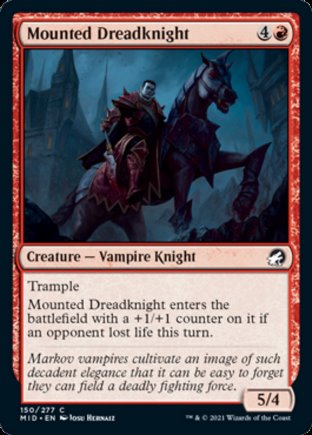 Mounted Dreadknight | Innistrad Midnight Hunt