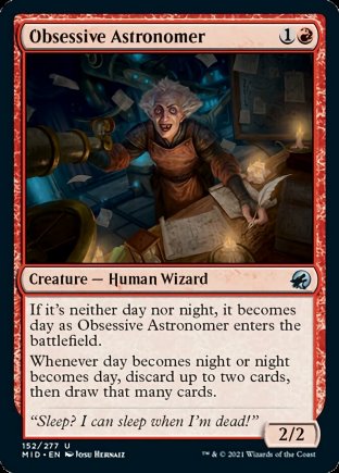 Obsessive Astronomer | Innistrad Midnight Hunt