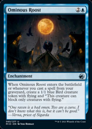 Ominous Roost | Innistrad Midnight Hunt