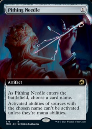 Pithing Needle | Innistrad Midnight Hunt