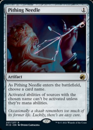 Pithing Needle | Innistrad Midnight Hunt