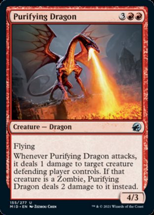 Purifying Dragon | Innistrad Midnight Hunt