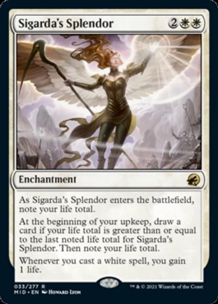 Sigarda’s Splendor | Innistrad Midnight Hunt