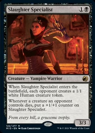 Slaughter Specialist | Innistrad Midnight Hunt