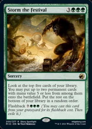 Storm the Festival | Innistrad Midnight Hunt