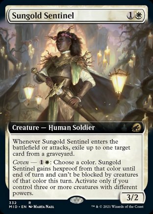 Sungold Sentinel | Innistrad Midnight Hunt