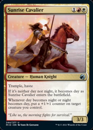 Sunrise Cavalier | Innistrad Midnight Hunt