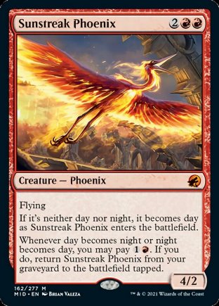 Sunstreak Phoenix | Innistrad Midnight Hunt