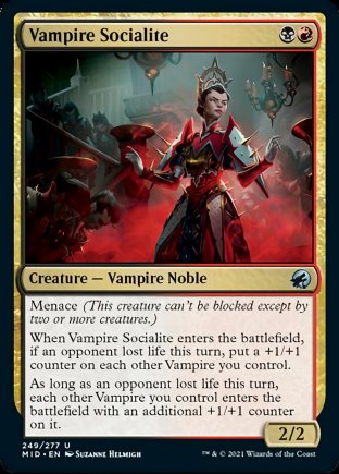 Vampire Socialite | Innistrad Midnight Hunt