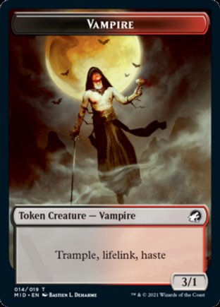 Vampire token | Innistrad Midnight Hunt