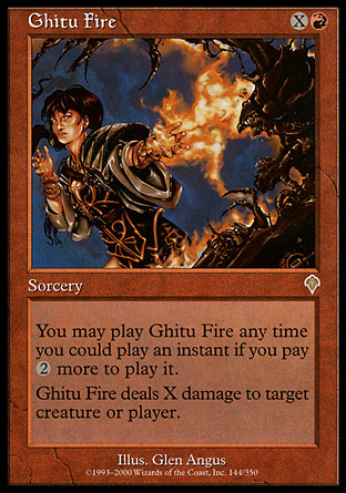 Ghitu Fire | Invasion