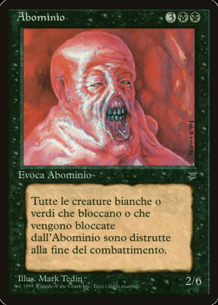 Abomination | Italian Legends
