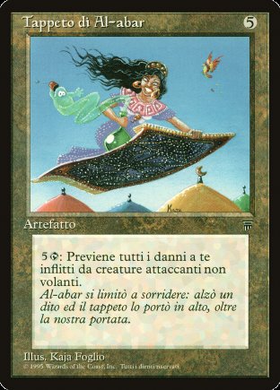 Al-abara’s Carpet | Italian Legends