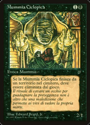 Cyclopean Mummy | Italian Legends