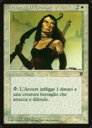 D’Avenant Archer | Italian Legends