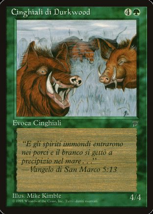 Durkwood Boars | Italian Legends