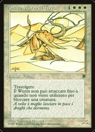 Elder Land Wurm | Italian Legends