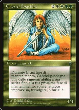 Gabriel Angelfire | Italian Legends