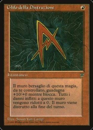 Glyph of Destruction | Italian Legends