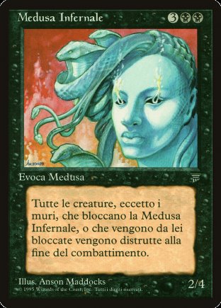 Infernal Medusa | Italian Legends