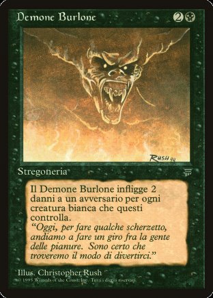 Jovial Evil | Italian Legends