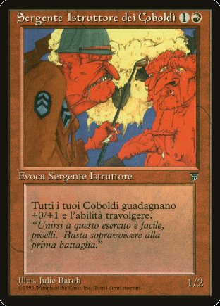 Kobold Drill Sergeant | Italian Legends