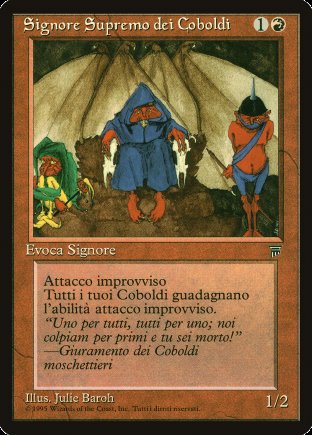 Kobold Overlord | Italian Legends