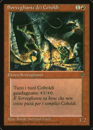 Kobold Taskmaster | Italian Legends