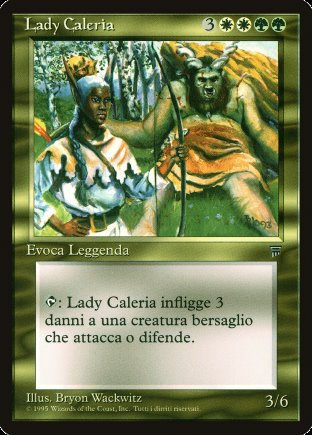 Lady Caleria | Italian Legends