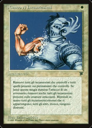 Remove Enchantments | Italian Legends